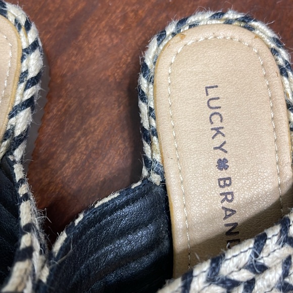 Lucky Brand Decime  Slip On Slide Sandals - Picture 3 of 10